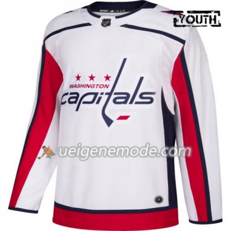Kinder Eishockey Washington Capitals Trikot Blank Adidas Weiß Authentic
